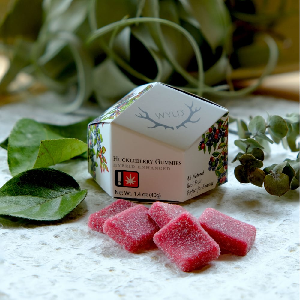 Huckleberry Hybrid Enhanced Gummies | THC