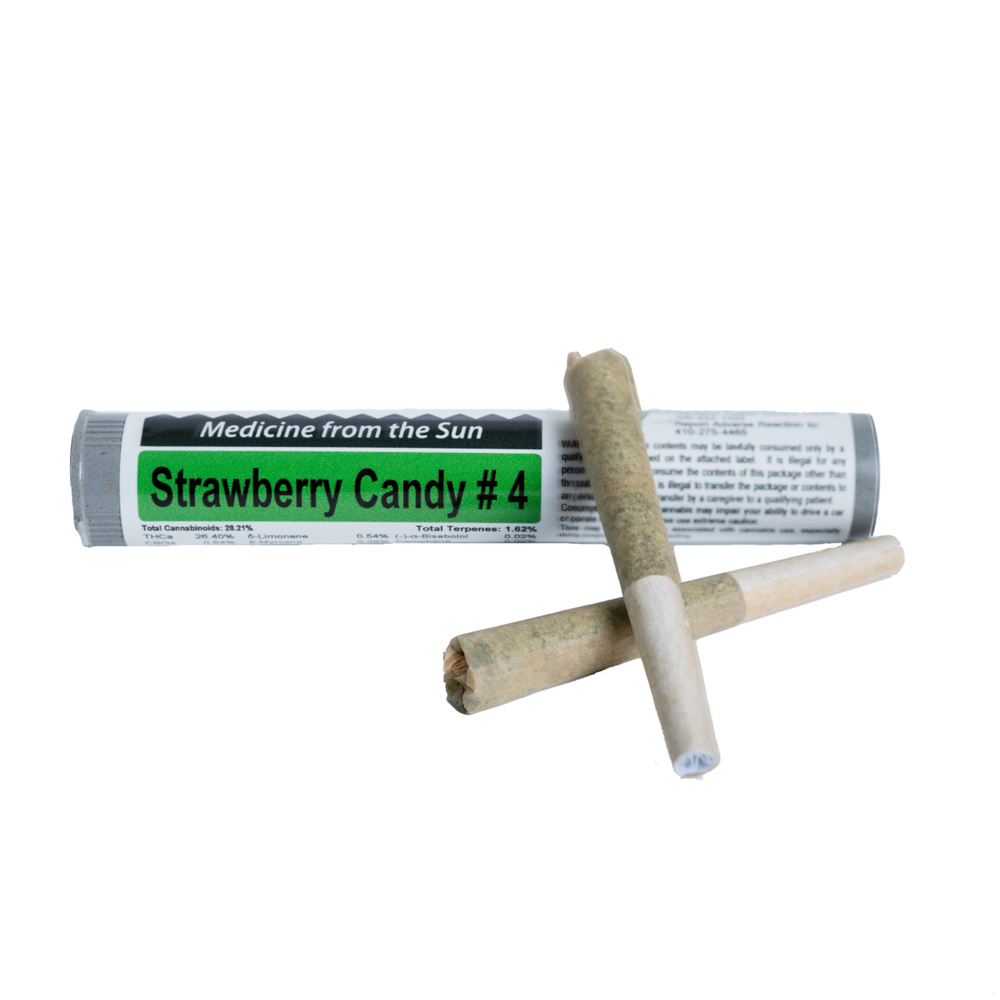 Strawberry Candy #4 Pre-Roll 0.5g 2-Pack Strawberry Candy #4 Pre-Roll 0.5g 2-Pack