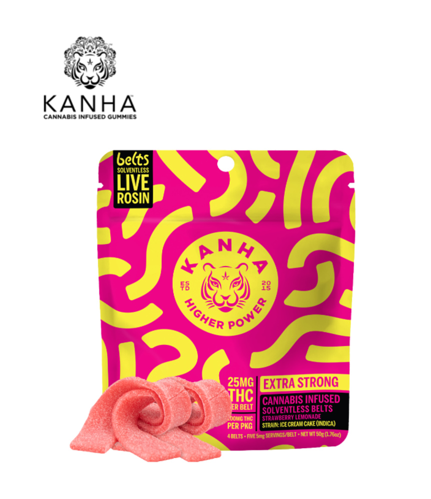 STRAWBERRY LEMONADE 100MG 4 PACK SOLVENTLESS ROSIN BELTS