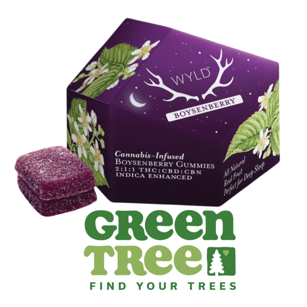 *HIGH DOSE* Boysenberry 2:1:1 CBD:CBN + Indica Enhanced Gummies | 200mg