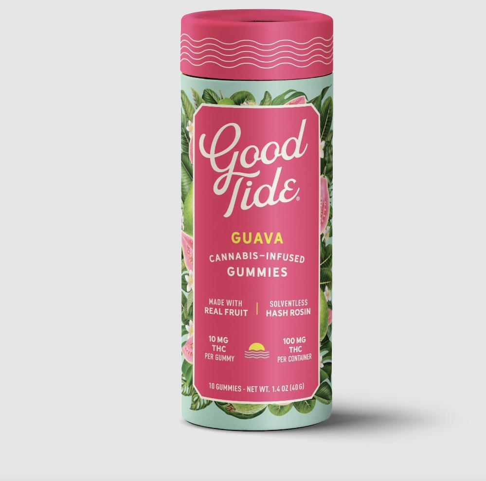 Guava Single-Strain Hash Rosin Gummies | Balanced | 100mg