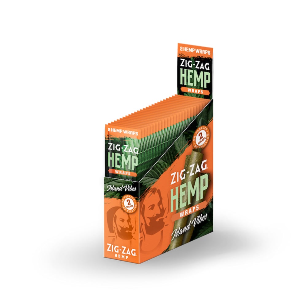 Zig-Zag Hemp Wraps - Island Vibes