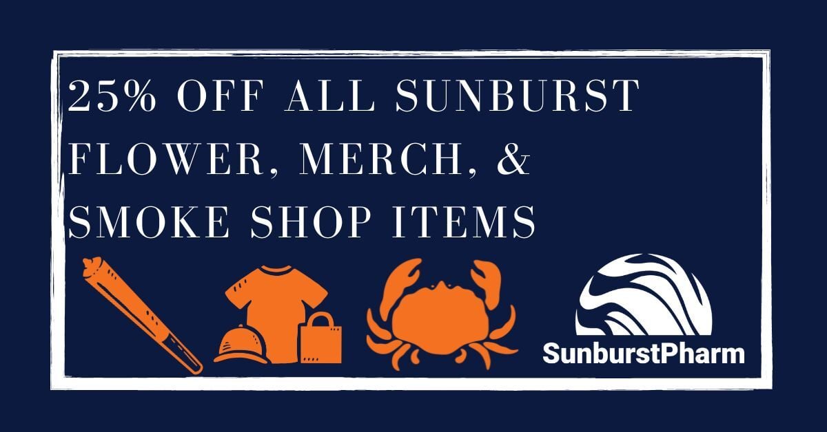 25% Off All Sunburst Products special