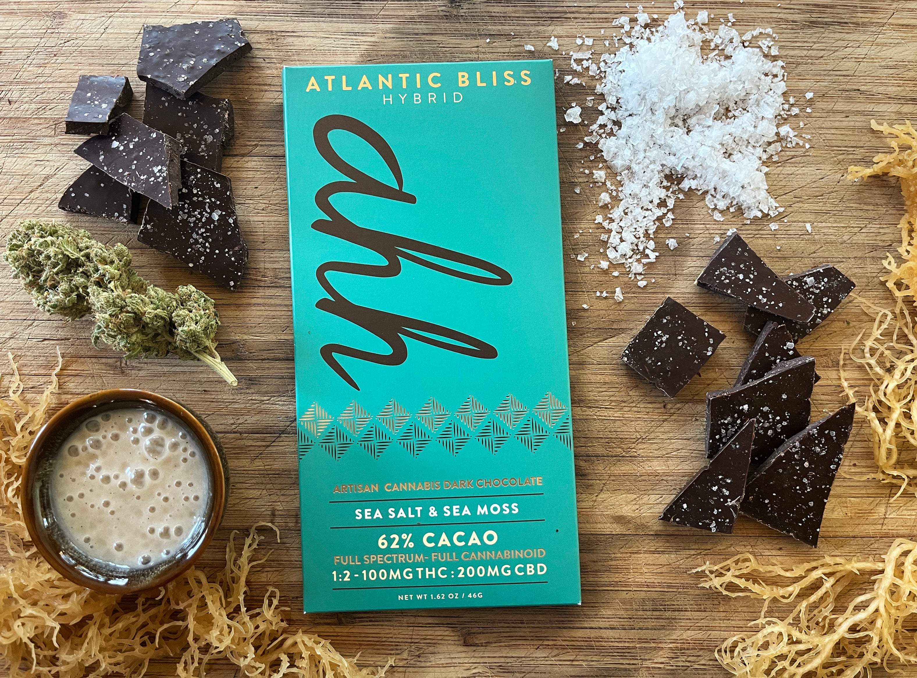 Atlantic Bliss 1:2 (100mg THC/200mg CBD)