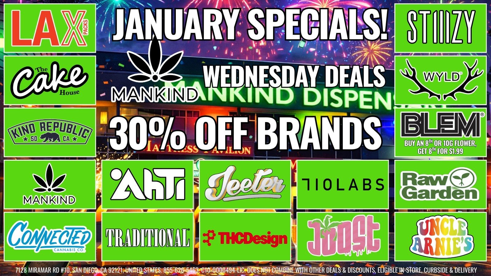 WEDNESDAY - 30% OFF SELECT BRANDS! special photo