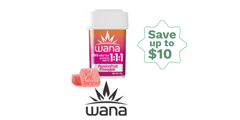 2 for $40 on Wana Ratio Gummies! special photo