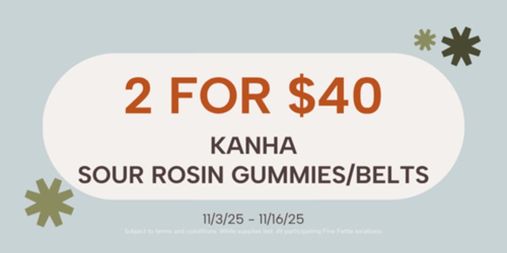 Kanha Fast Acting Sour Rosin Gummies & Belts - 2+ for $20 each special photo