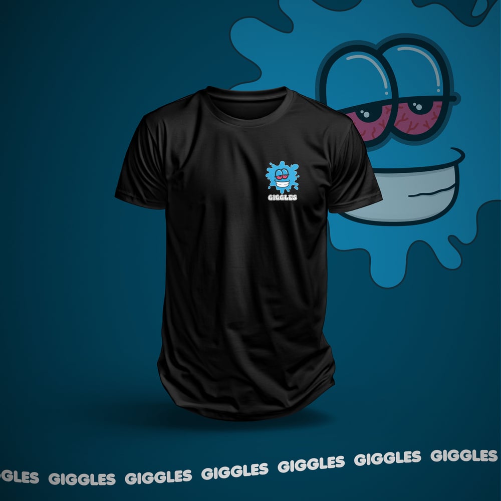 Giggles Balance Black T-Shirt [XL]