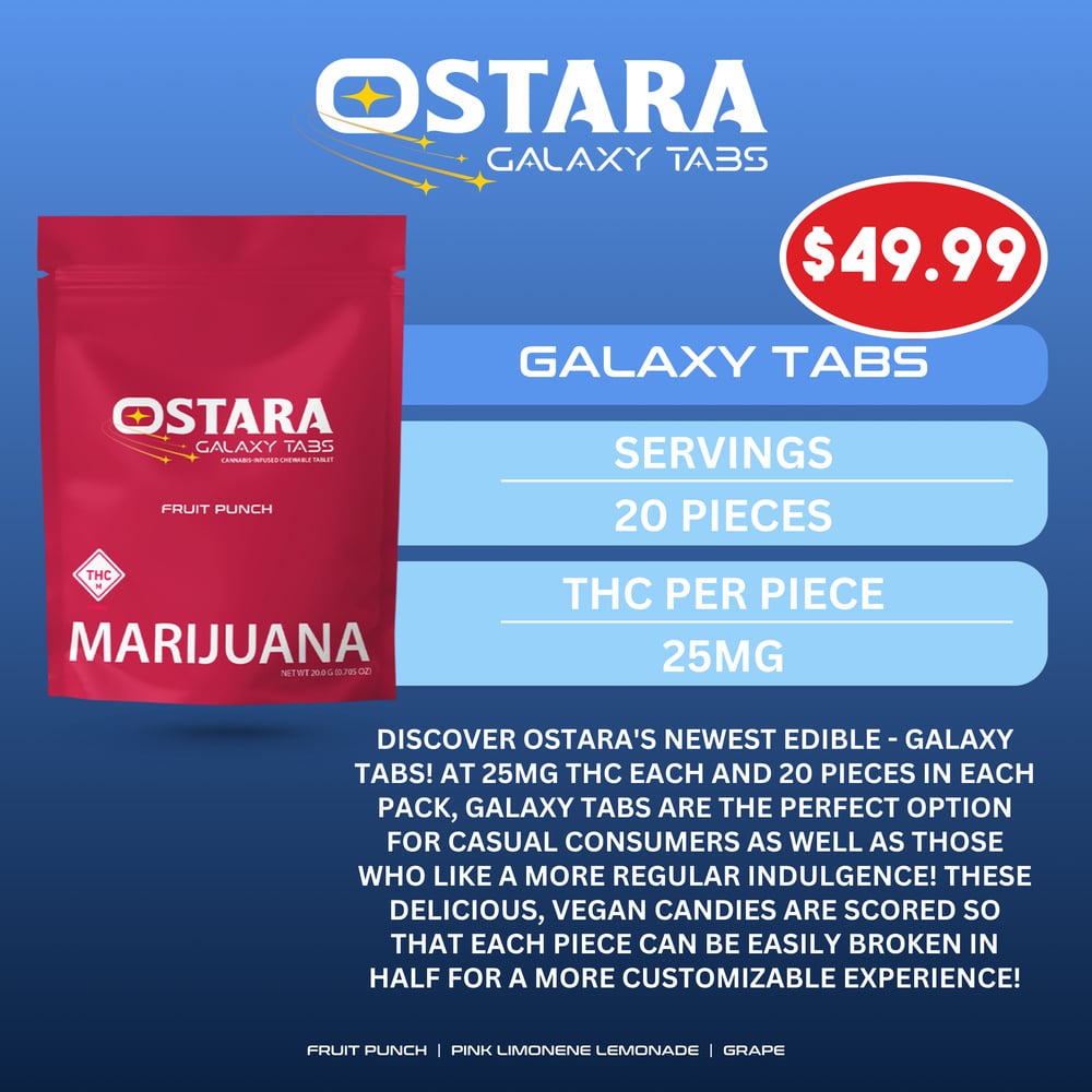 Galaxy Tabs - Fruit Punch [20pk] (500mg)
