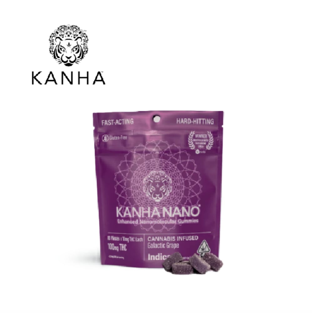 GALACTIC GRAPE 100MG 10 PACK NANO GUMMIES