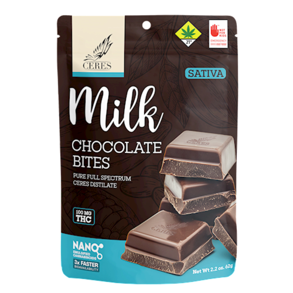 Milk Chocolate - Sativa [10pk] (100mg)
