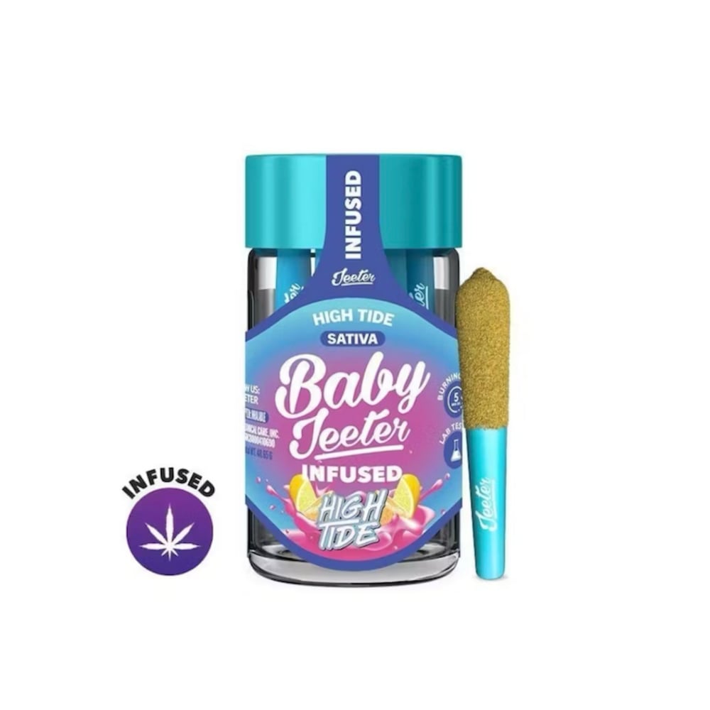 Jeeter - High Tide (S) Infused Baby Jeeter 0.5g 5pk (2.5g) Jeeter - High Tide (S) Infused Baby Jeeter 0.5g 5pk (2.5g)