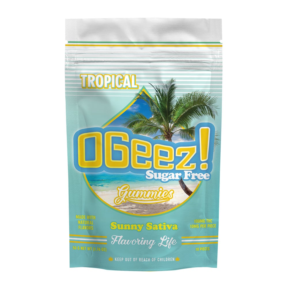 Tropical Sugar Free - Sativa [10pk] (100mg)