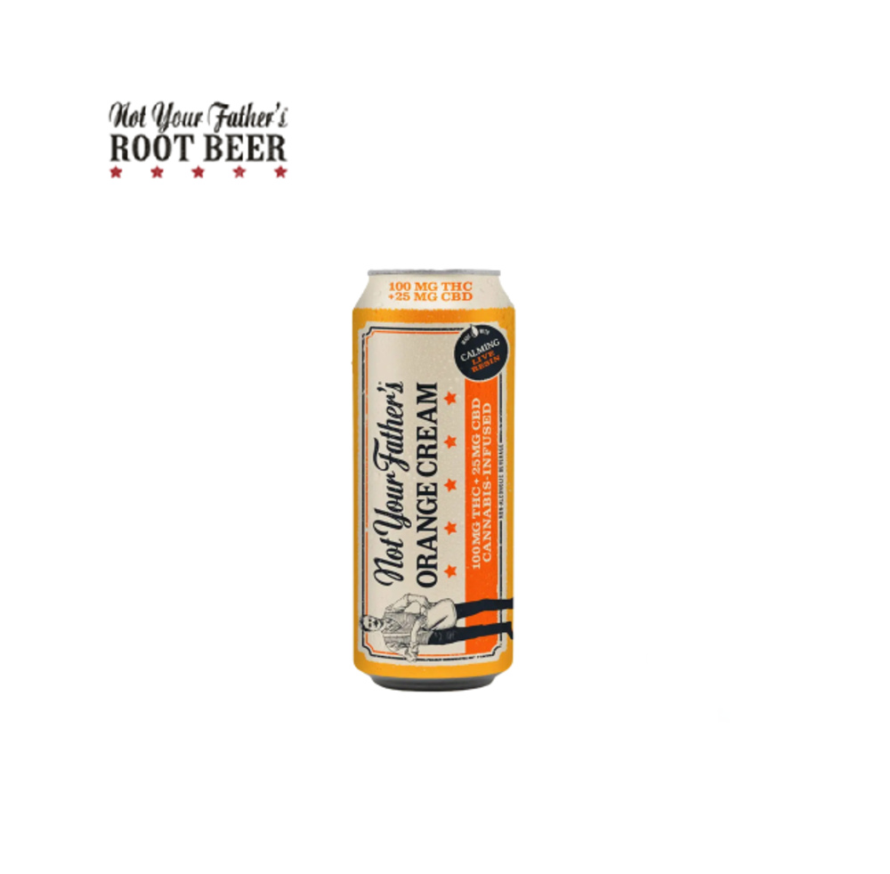 ORANGE CREAM 100MG THC + 25MG CBD SODA