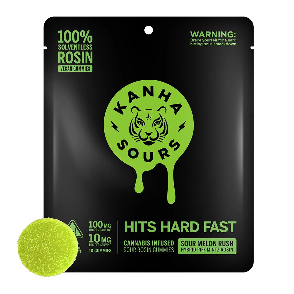 Sour Melon Rush (Piff Mintz) [10pk] (100mg)