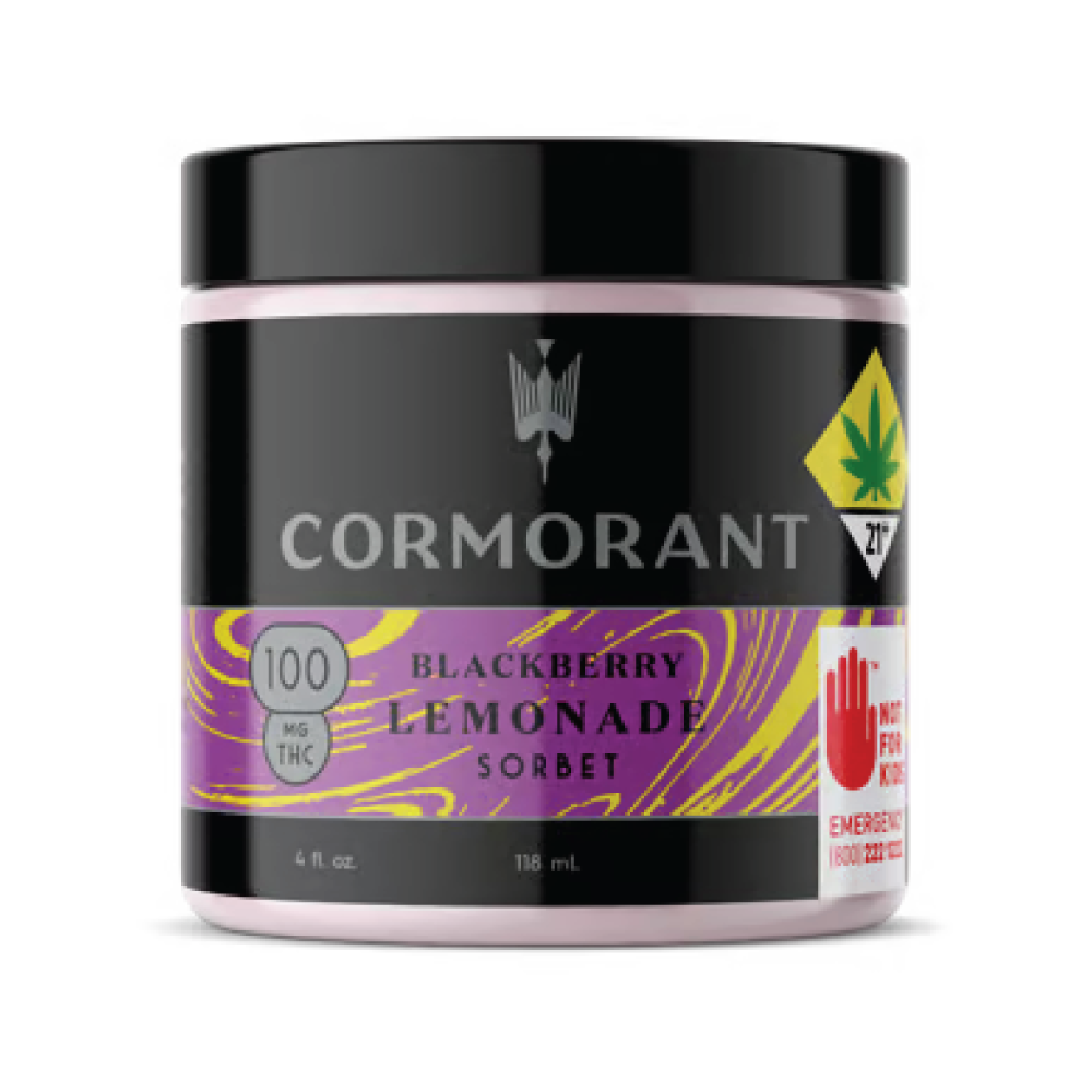 Blackberry Lemonade Sorbet [4oz] (100mg THC)