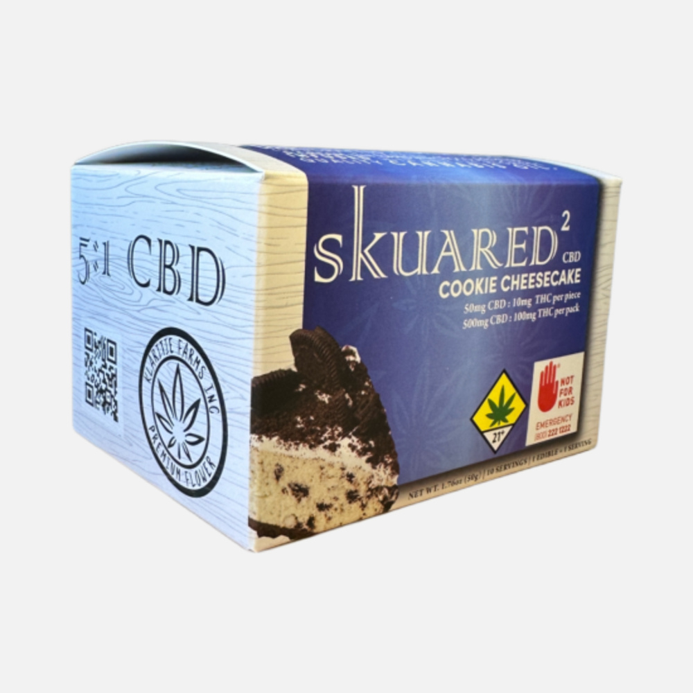 5:1 Cookie Cheesecake [10pk] (500mg CBD/100mg THC)
