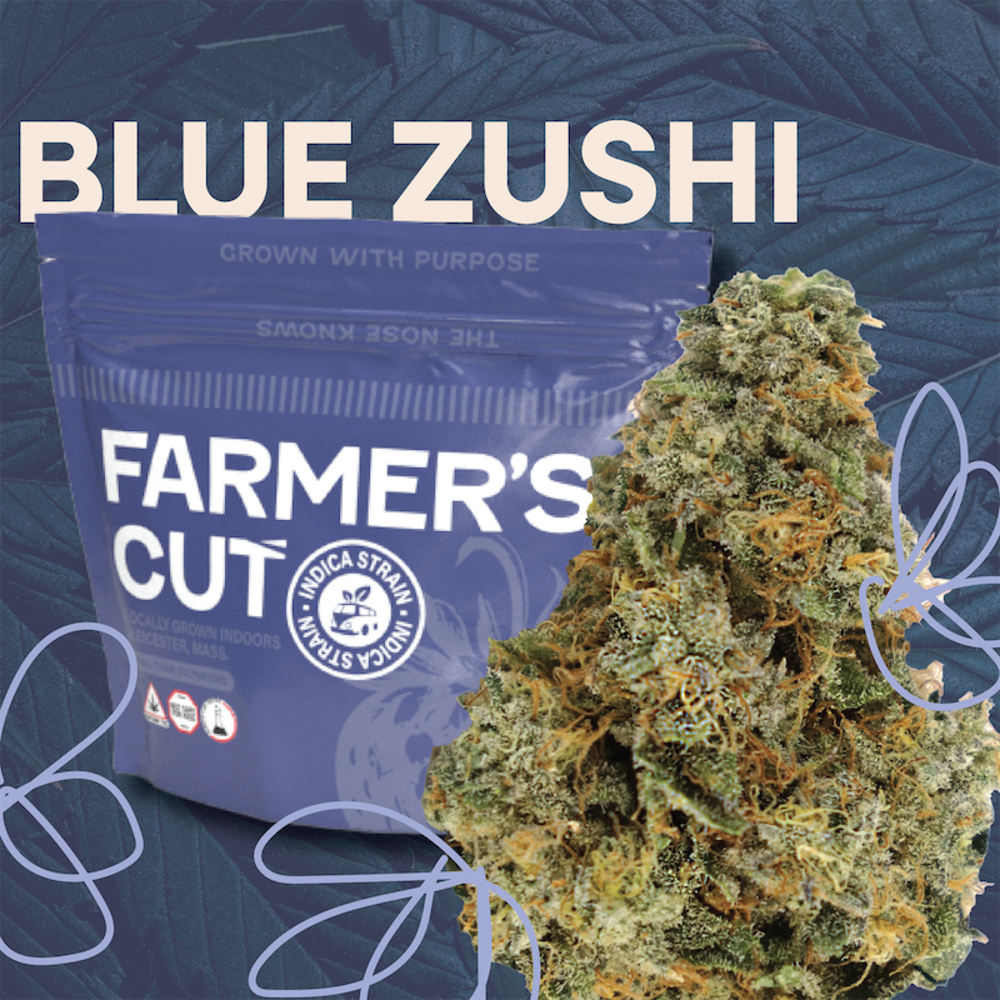 Shop Farmer's Cut - Blue Zushi Flower | Fine Fettle - Smyrna