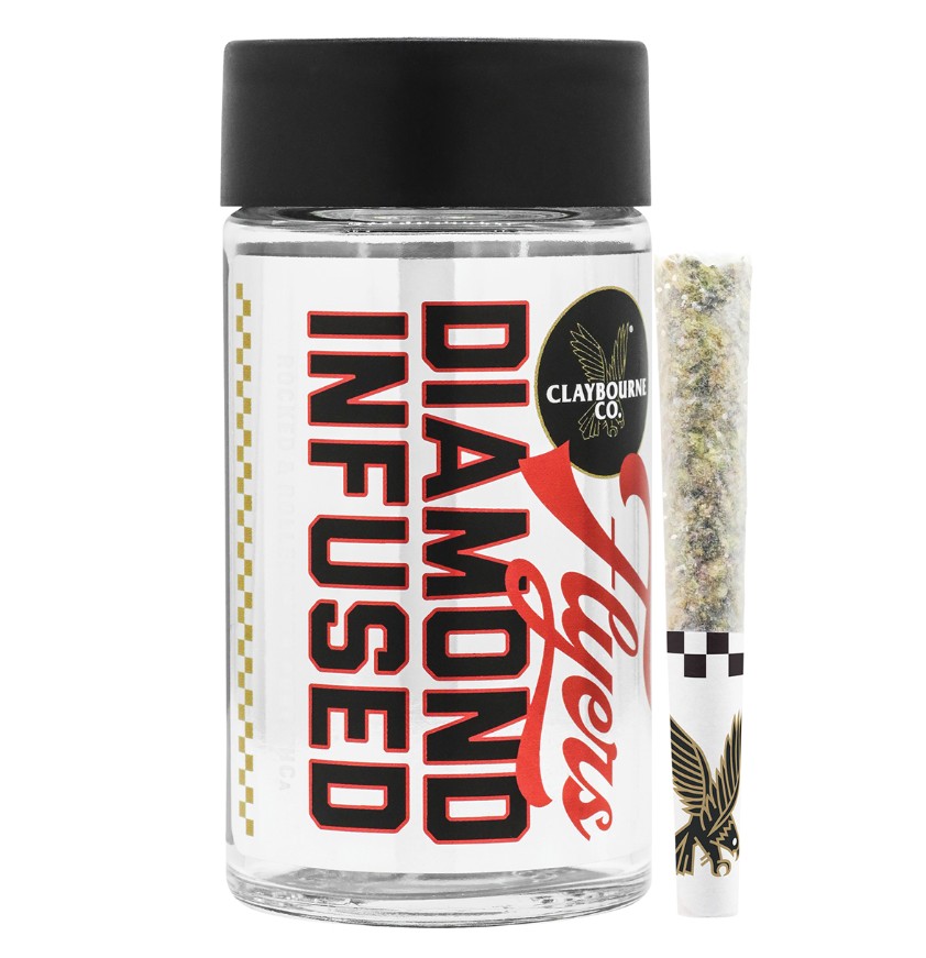 Gas Plant (2.5g) - Diamond Infused Flyers Pre-Rolls
