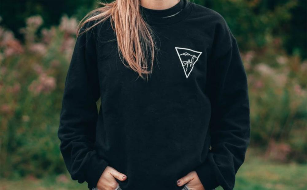 Crewneck / Black/ Small