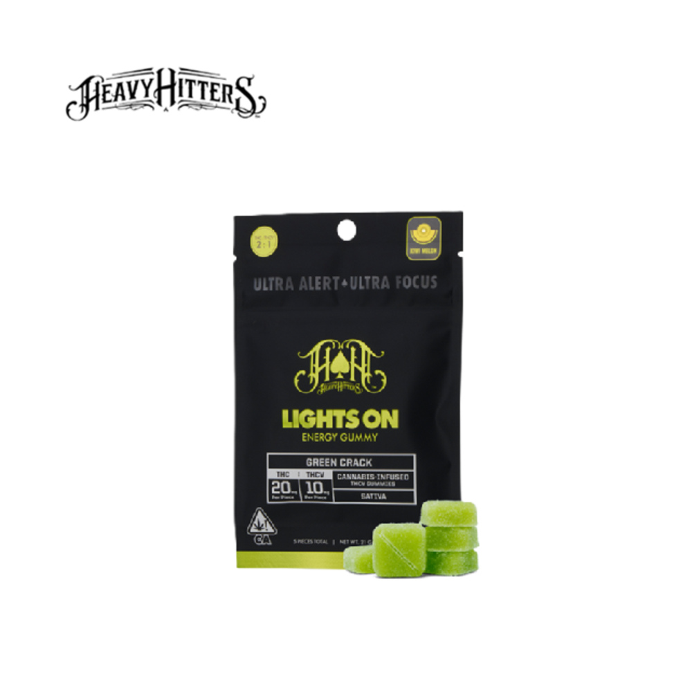 GREEN CRACK 100MG THC / 50MG THCV GUMMY