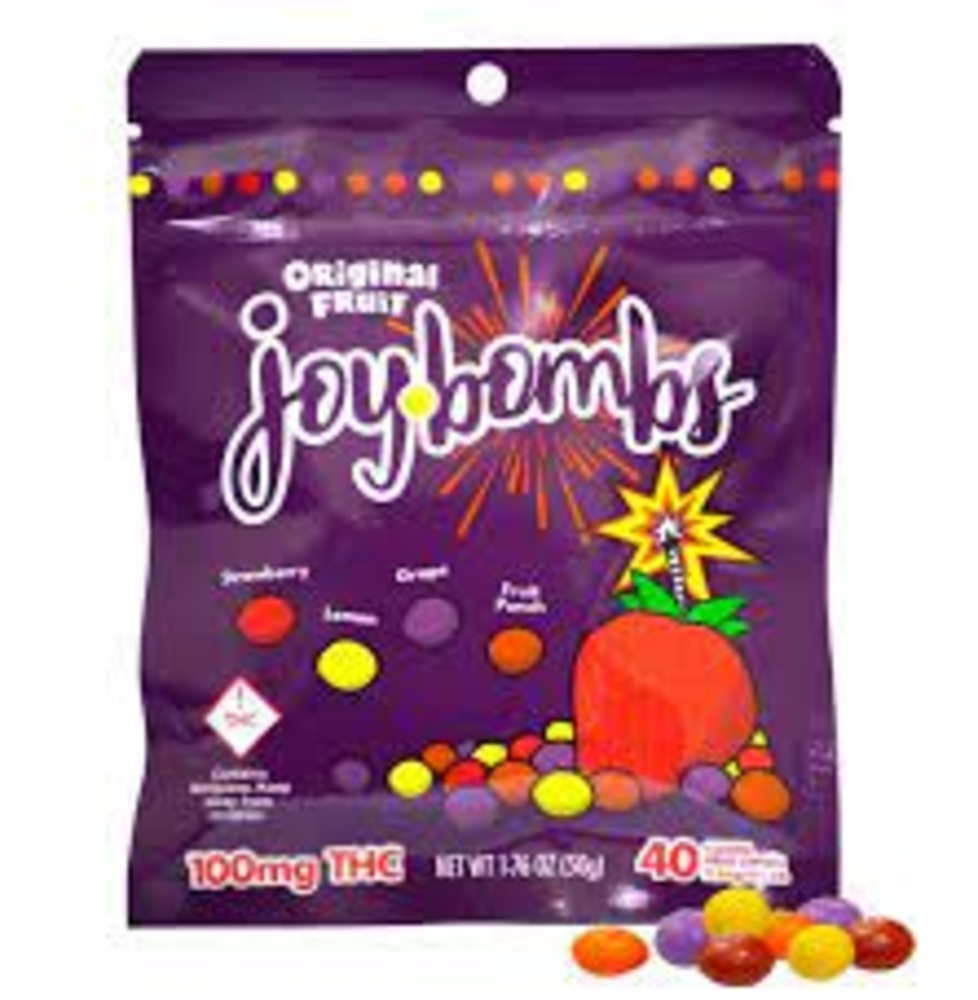 Joy Bombs Original Fruit - 100mg THC (40 pk / 2.5mg ea)