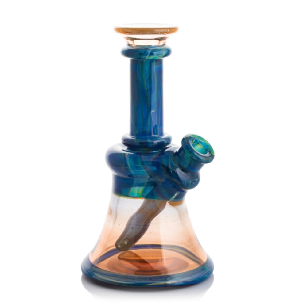 Full Color Mini Tube - Blue/Peach