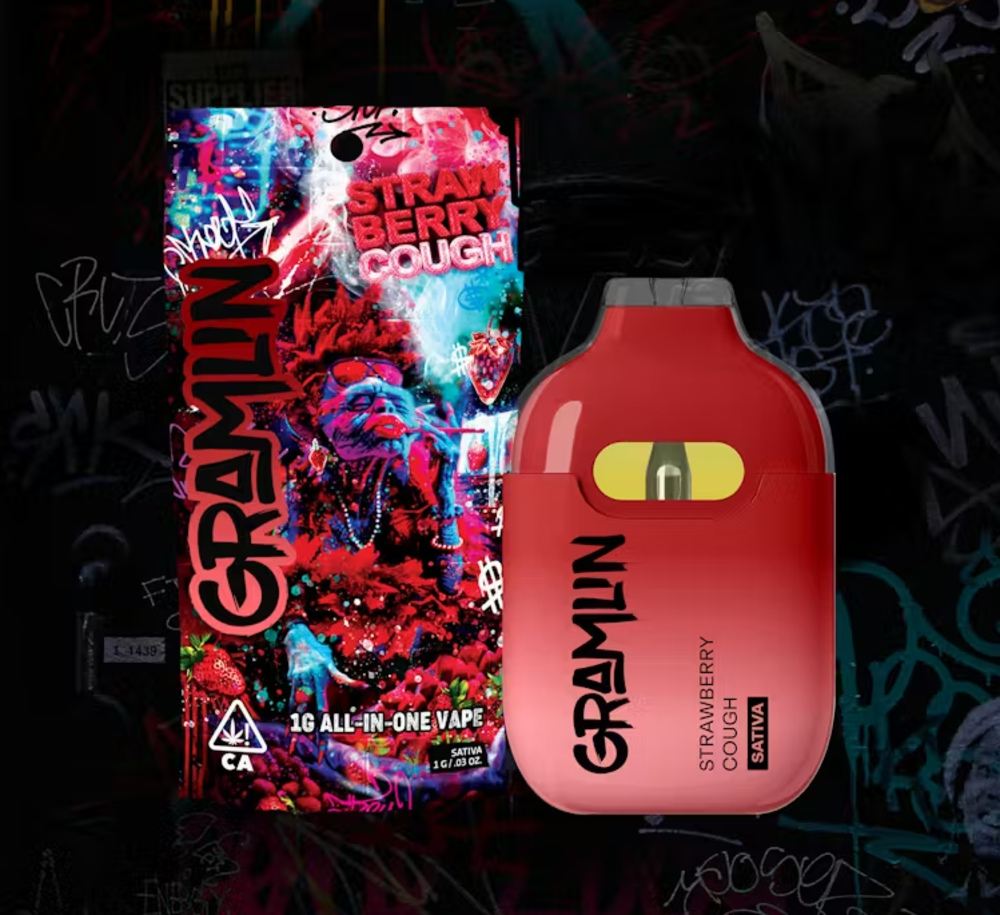 Strawberry Cough AIO [1000mg]
