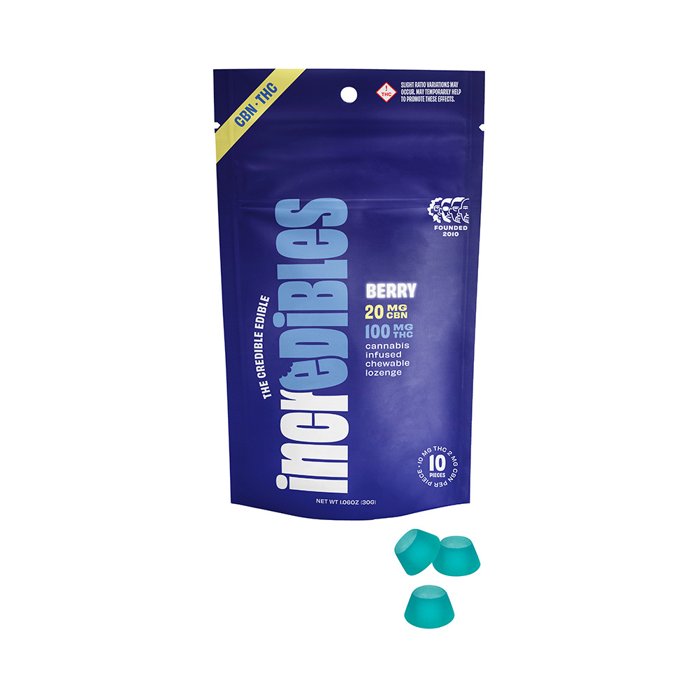 5:1 Snoozzzeberry + CBN [10pk] (100mg THC/20mg CBN)