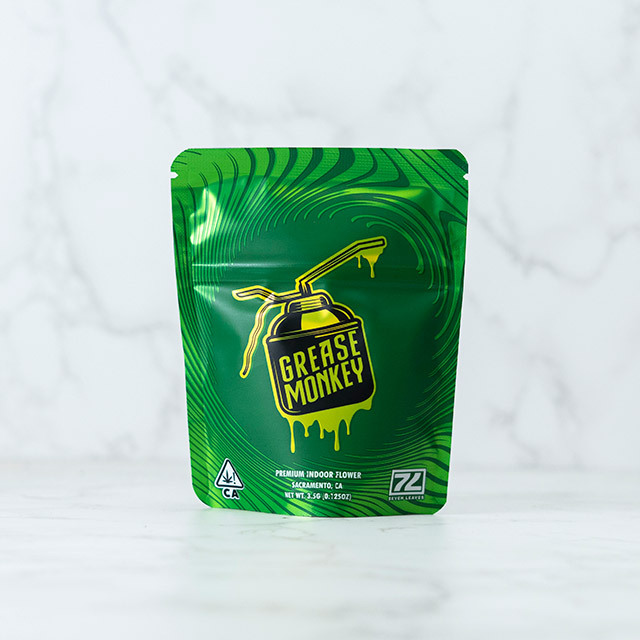 Shop SEVEN LEAVES - GREASE MONKEY - INDICA HYBRID - [3.5G] | The