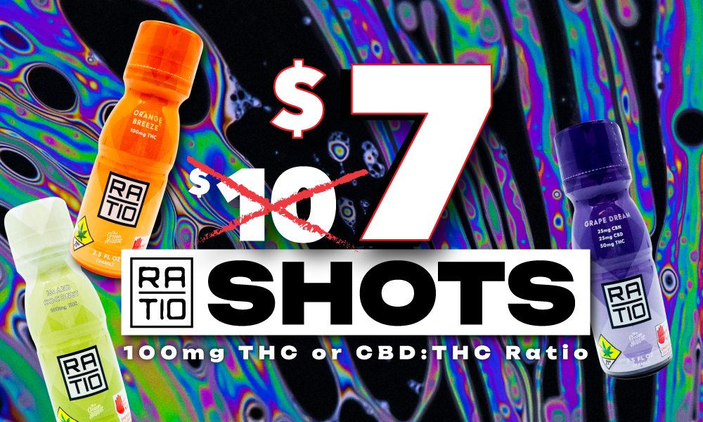 $7 RATIO SHOTS special photo