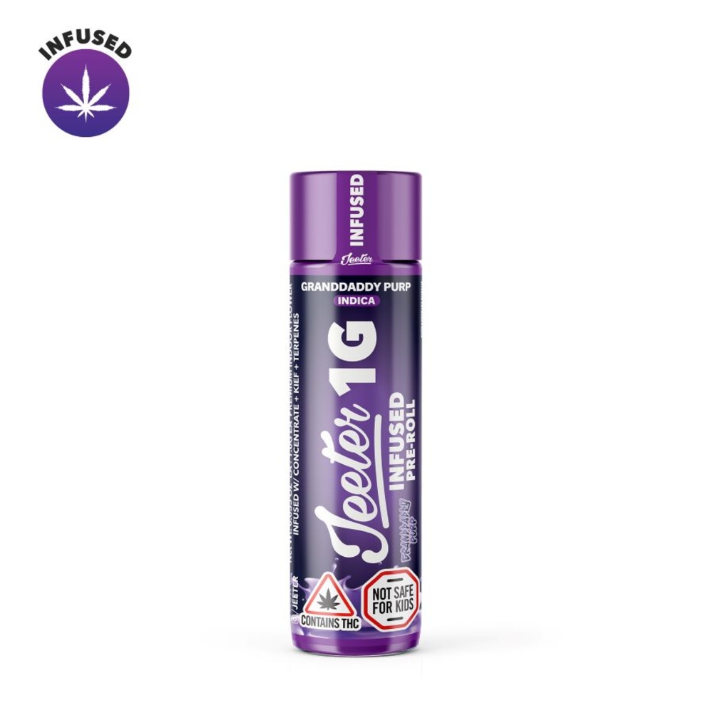 Shop Jeeter - Granddaddy Purp (I) Infused Jeeter (1g) | Fine