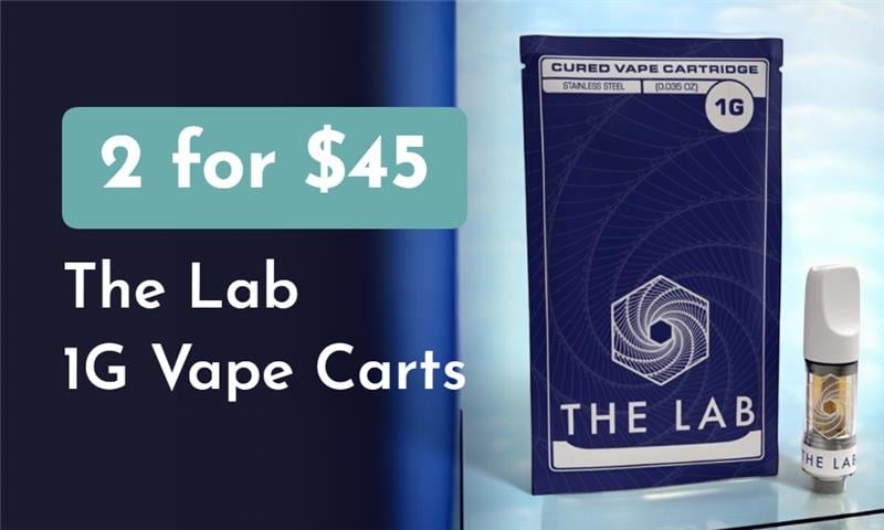 2 for $45: The Lab 1g Cartridges special