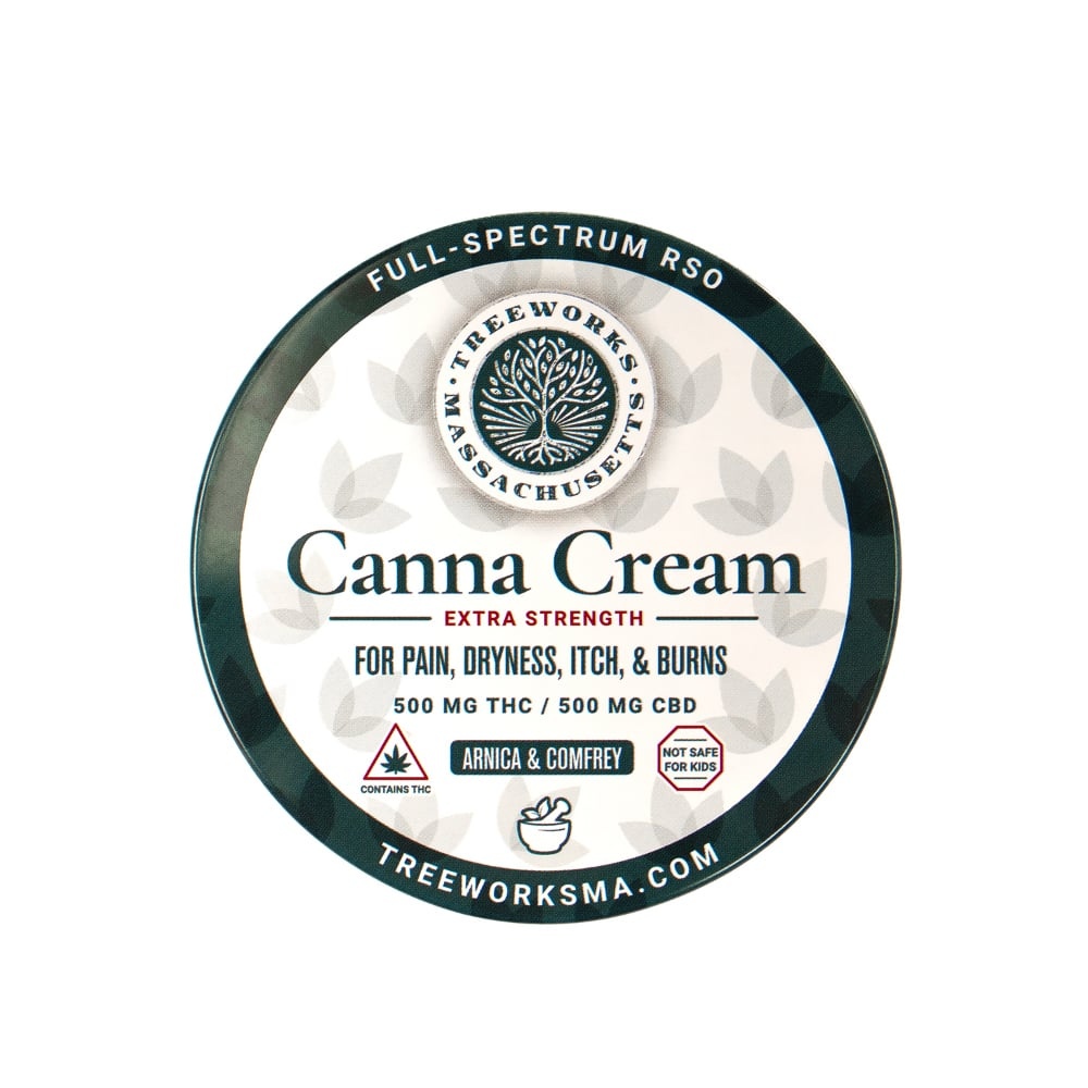 Canna Cream 500mg CBD | 500mg THC