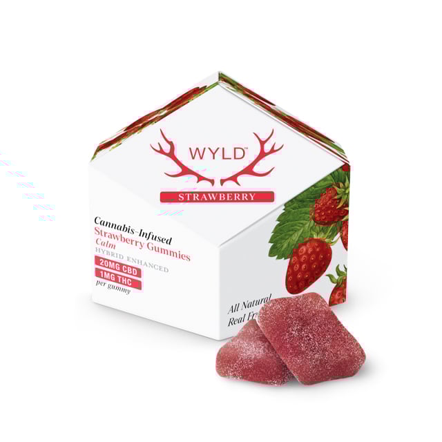 Strawberry 20:1 CBD + Hybrid Enhanced Gummies | 200mg CBD:10mg THC