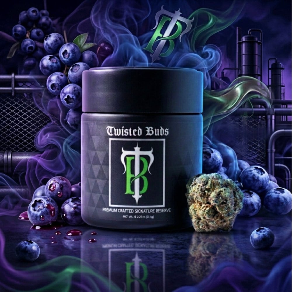 Twisted Buds - Blueberry Gas Flower