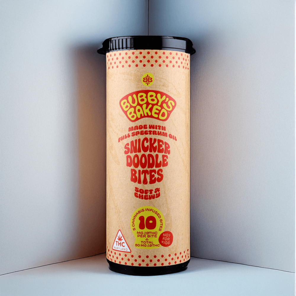 Shop Bubby's Baked Snickerdoodles Bites [5pk] 10mg (50mg) | Peake