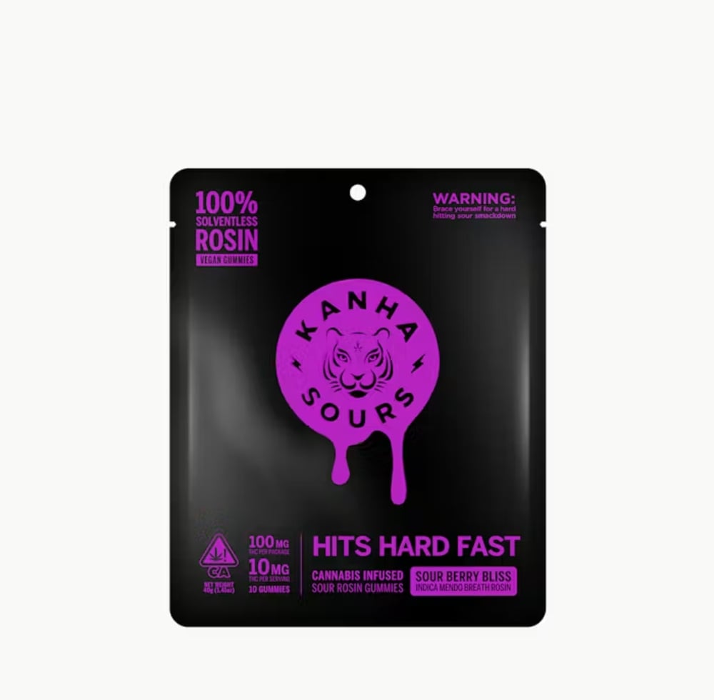 Sour Berry Bliss (Mendo Breath) [10pk] (100mg)