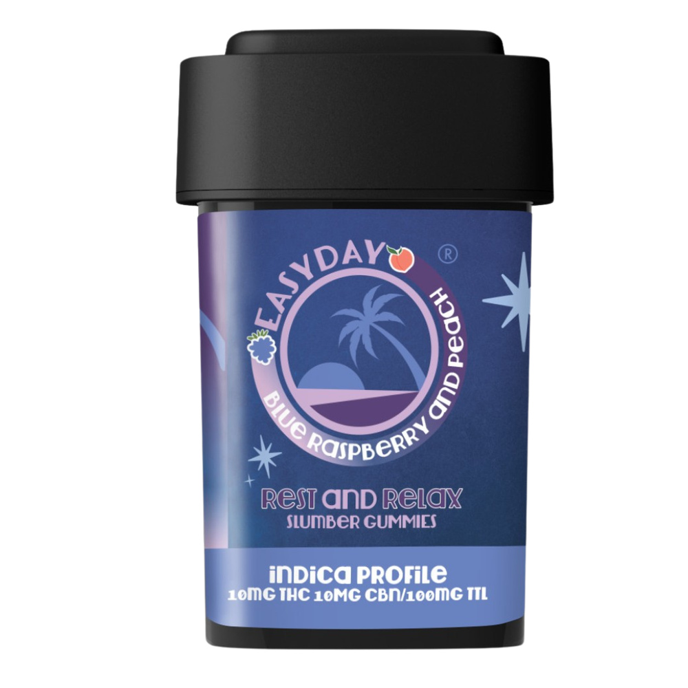 Blue Raspberry & Peach [10pk] (100mg CBN/100mg THC)