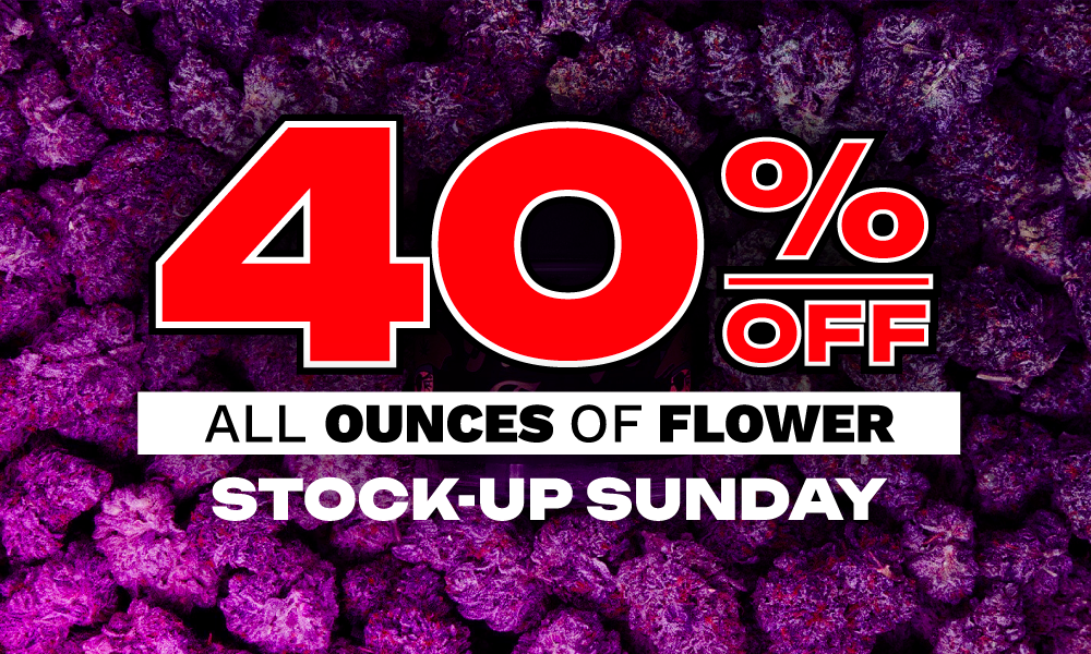 40% OFF OUNCES! STOCKUP SUNDAY special photo