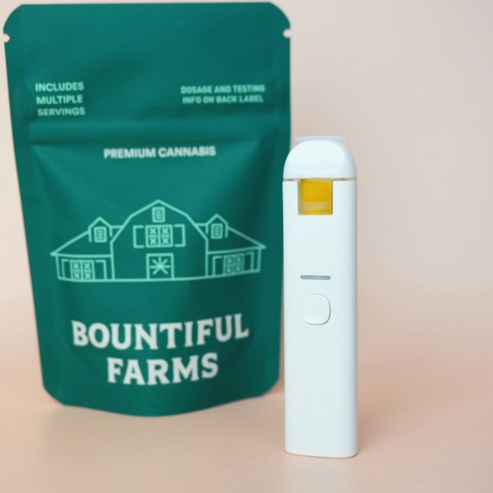 Bountiful Farms - Platinum Candy Pineapple Live Hash Rosin Disposable (0.5g)