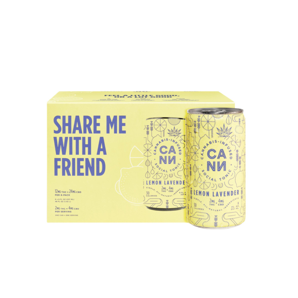 Lemon Lavender 36mg 6-pack