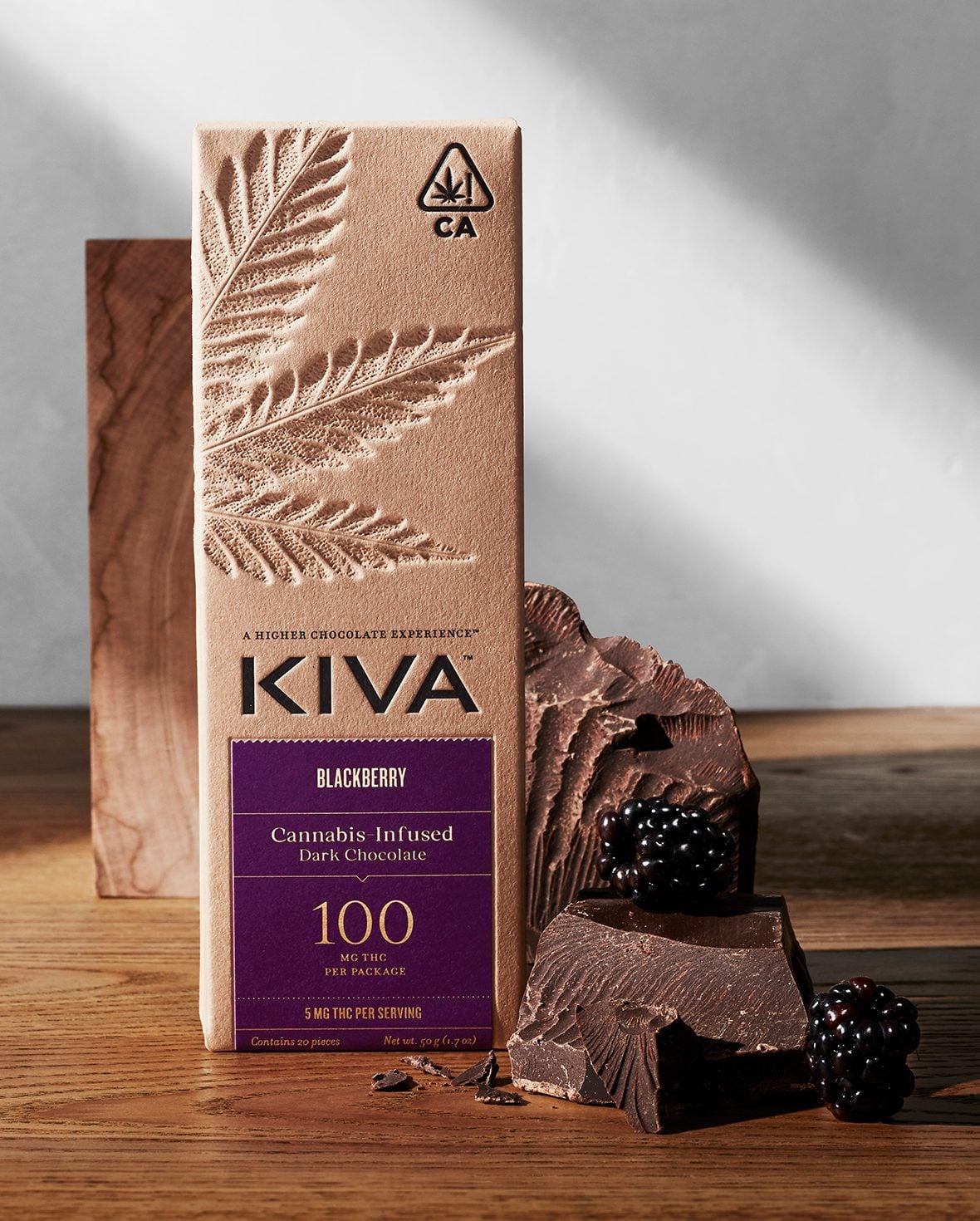 Blackberry Dark Chocolate (100mg THC)