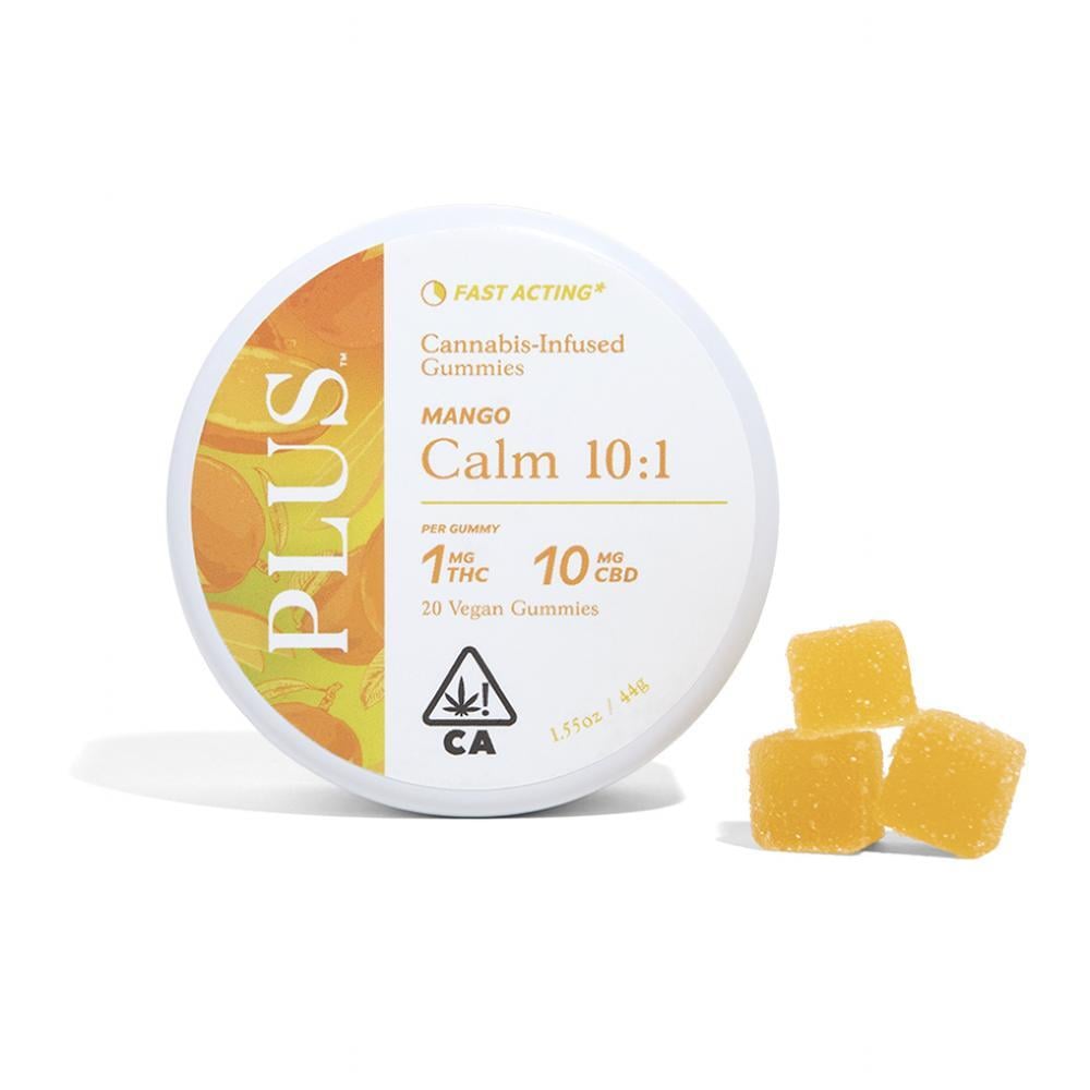 Mango Calm 10:1 Gummies [Solventless Rosin 20pk]