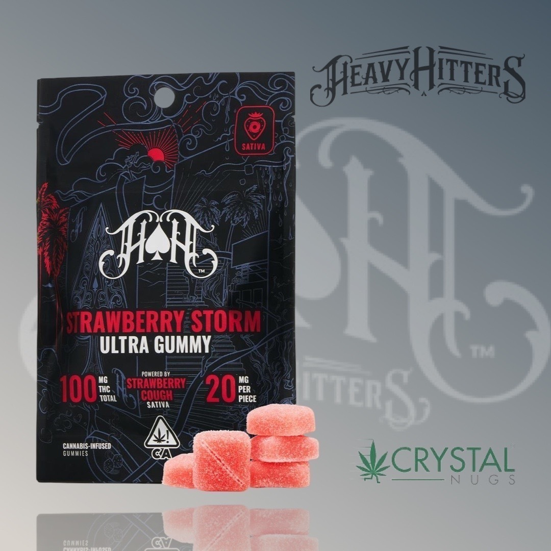 Strawberry Storm | Sativa - Ultra Pure Gummies - 100mg THC