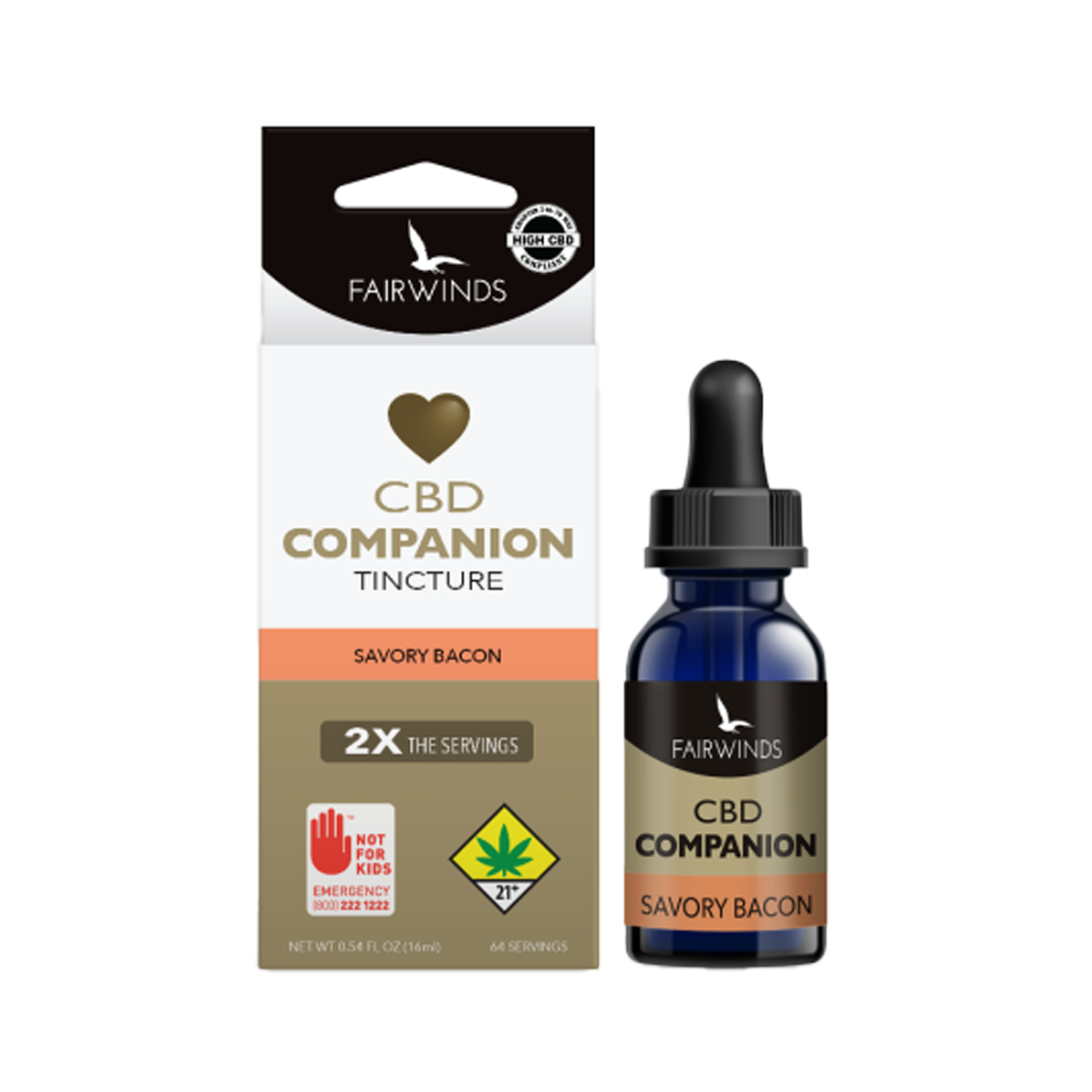 Companion Savory Bacon 2x [.54oz]