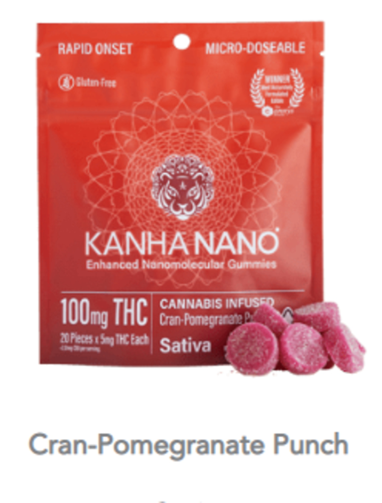 Cran-Pomegranate Punch - Sativa [20pk] (100mg)