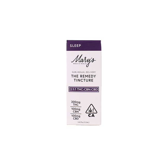 The Remedy – Sleep 2:1:1 (200mg THC/100mg CBD/100mg CBN)