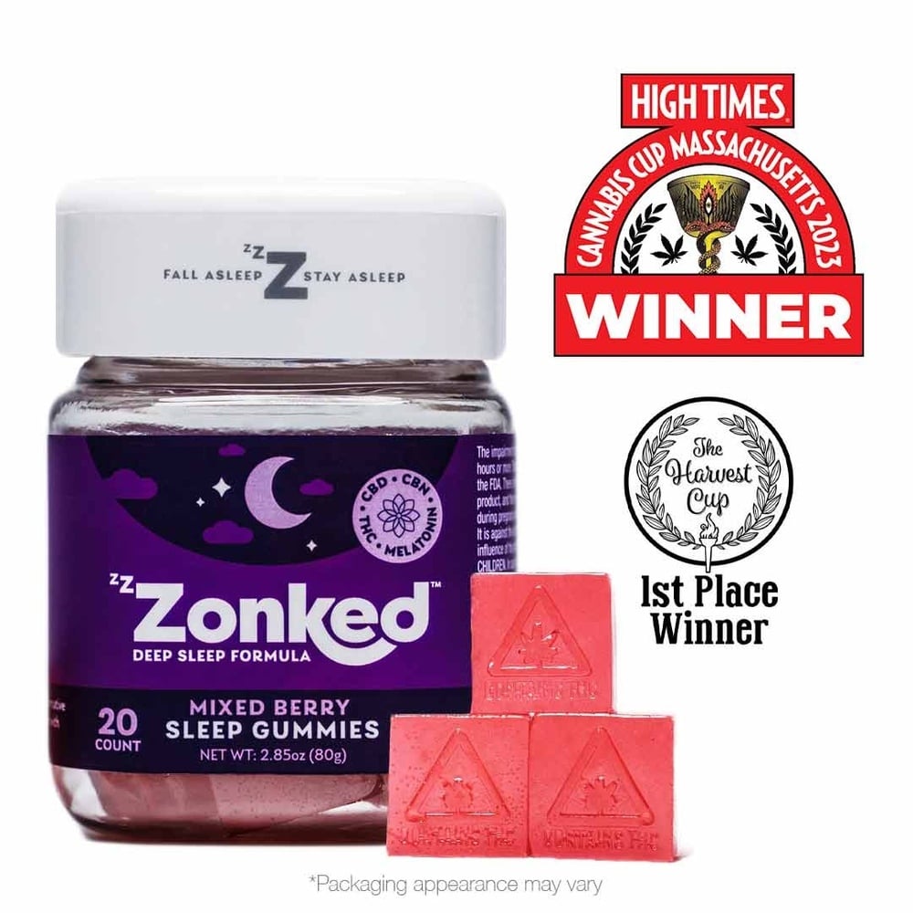 5mg Zonked Mixed Berry Gummies 20pk 