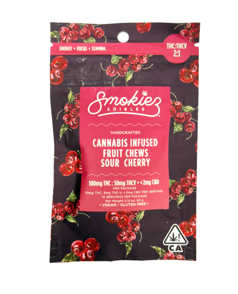 2:1 Sour Cherry [10pk] (100mg THC/50mg THCV)